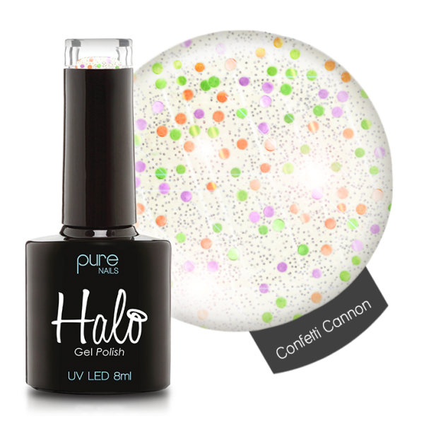 Halo Gel Polish 8ml Confetti Cannon