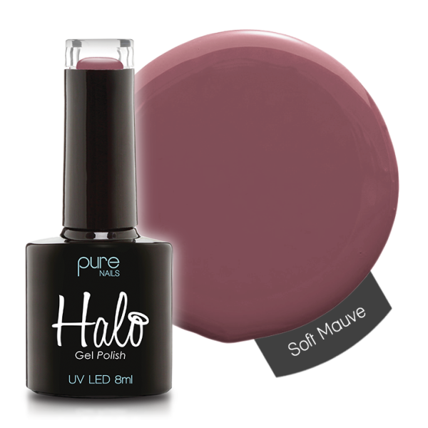 Halo Gel Polish 8ml Soft Mauve