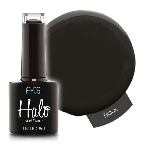 Halo Gel Polish 8ml Black