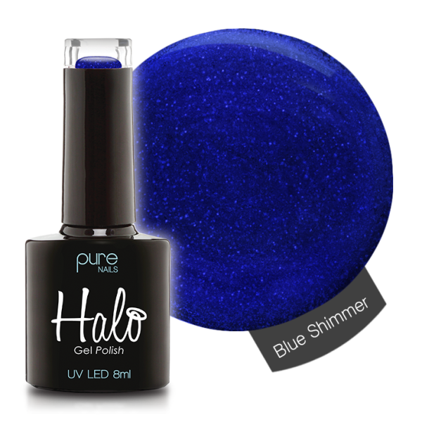 Halo Gel Polish 8ml Blue Shimmer