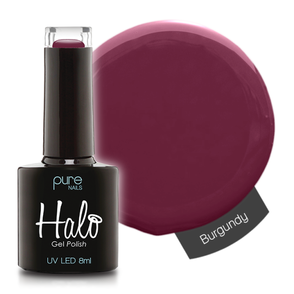 Halo Gel Polish 8ml Burgundy