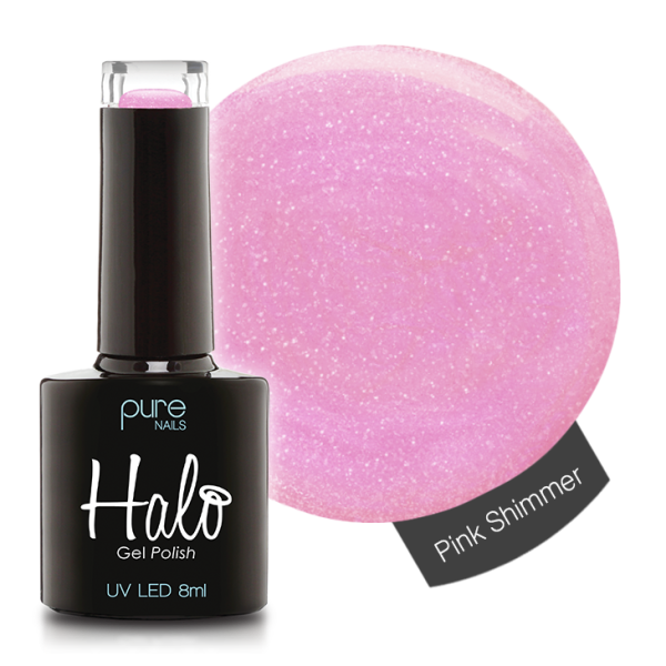 Halo Gel Polish 8ml Pink Shimmer (Oude formule)