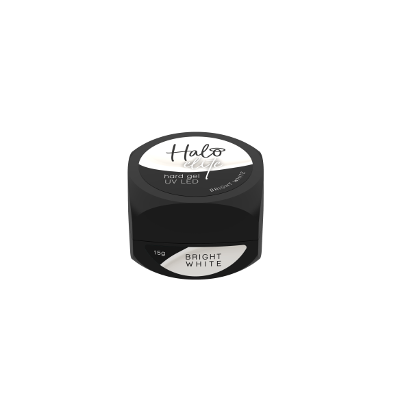 Halo Elite Hard Gel Bright White 15g