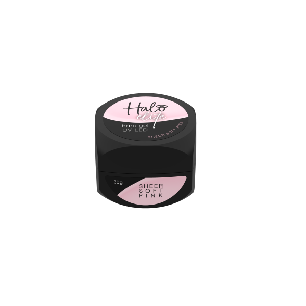 Halo Elite Hard Gel Sheer Soft Pink 30g
