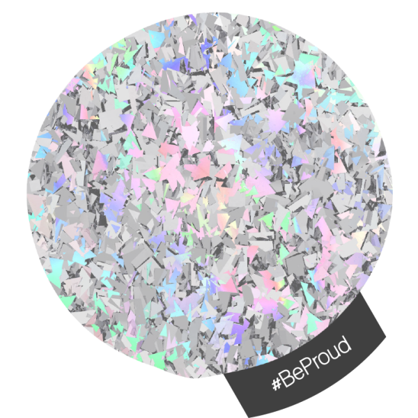 NA313 #BeProud Multi-Flake Glitter