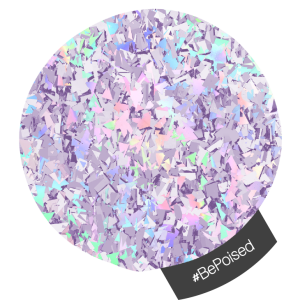 NA315 #BePoised Multi Flake Glitter