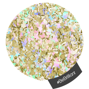NA321 #BeBrilliant Multi Flake Glitter