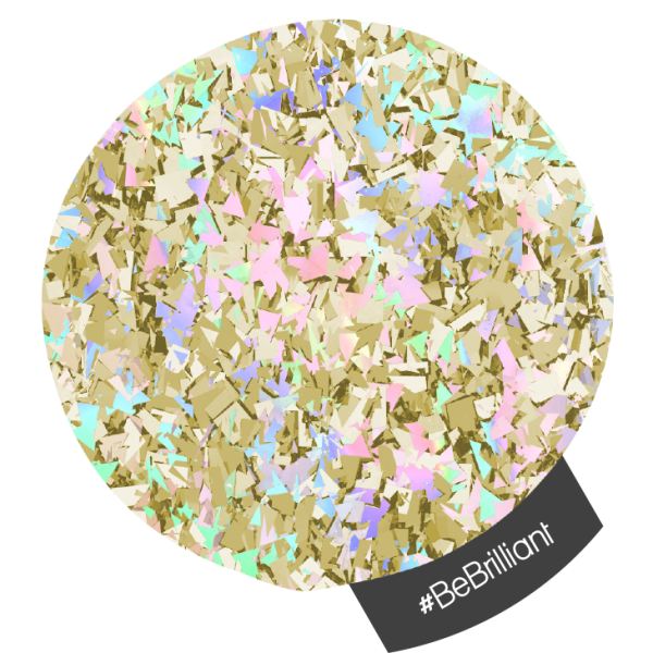 NA321 #BeBrilliant Multi Flake Glitter