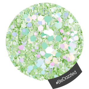 NA325 #BeDazzled Multi Hex Glitter