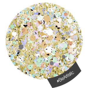 NA330 #BeArtistic Multi Hex Glitter