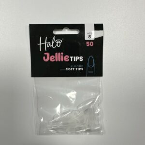 Halo Jellie Nail Tips 50st Almond Sizes 8 - JA118