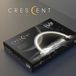 Halo Crescent LED Tafel Lamp - Afbeelding 2