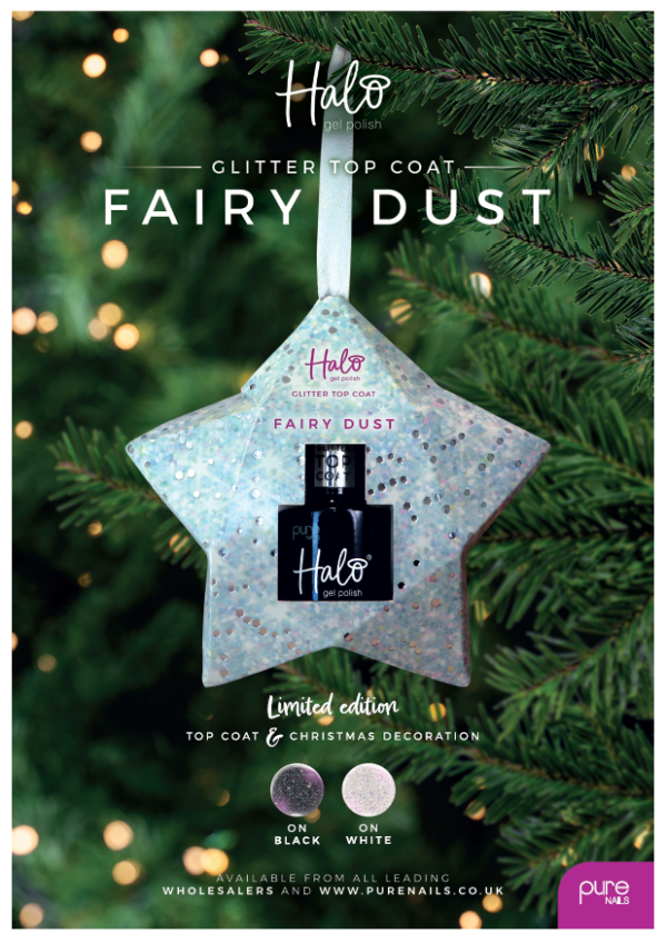 Halo Top Coat (NW) 8ml Fairy Dust - Limited Edition