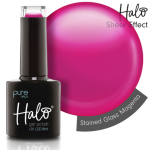 HGP103 - Stain Glass Magenta Swatch & Bottle
