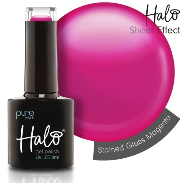HGP103 - Stain Glass Magenta Swatch & Bottle